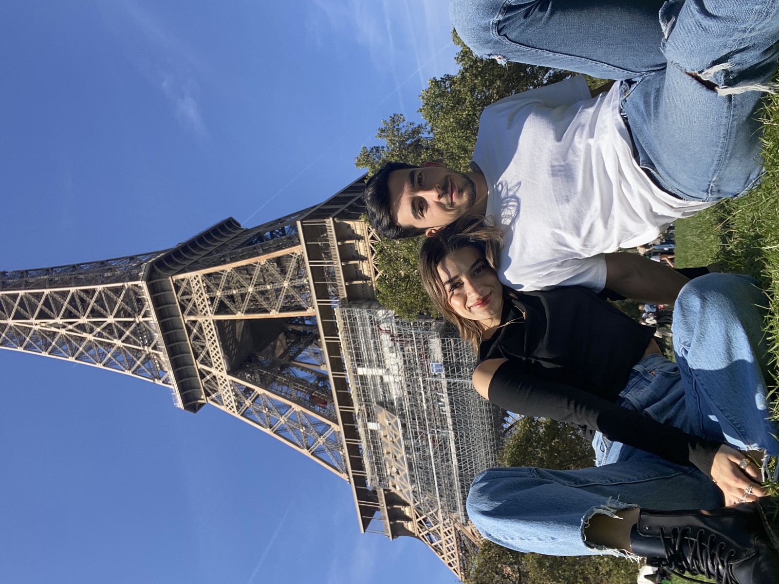 Julissa and Stefano in Paris