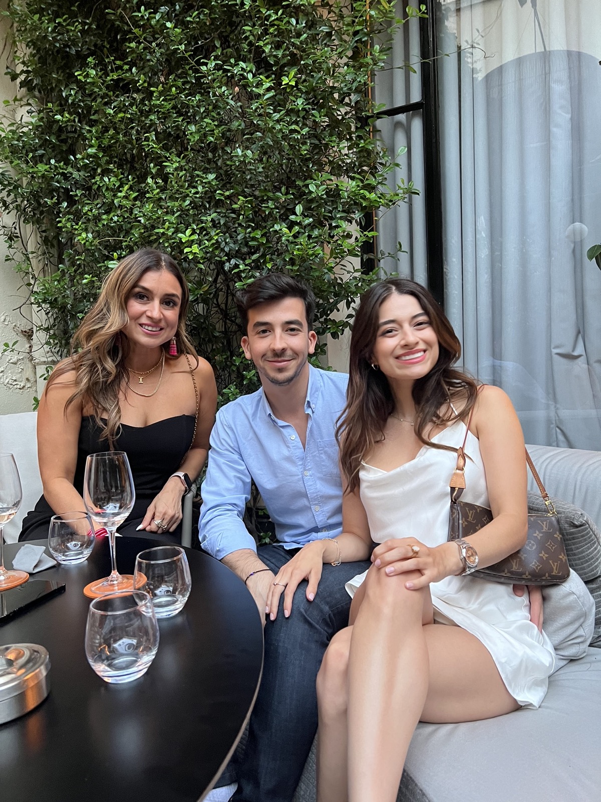 Julissa, Stefano and Imelda together in Paris